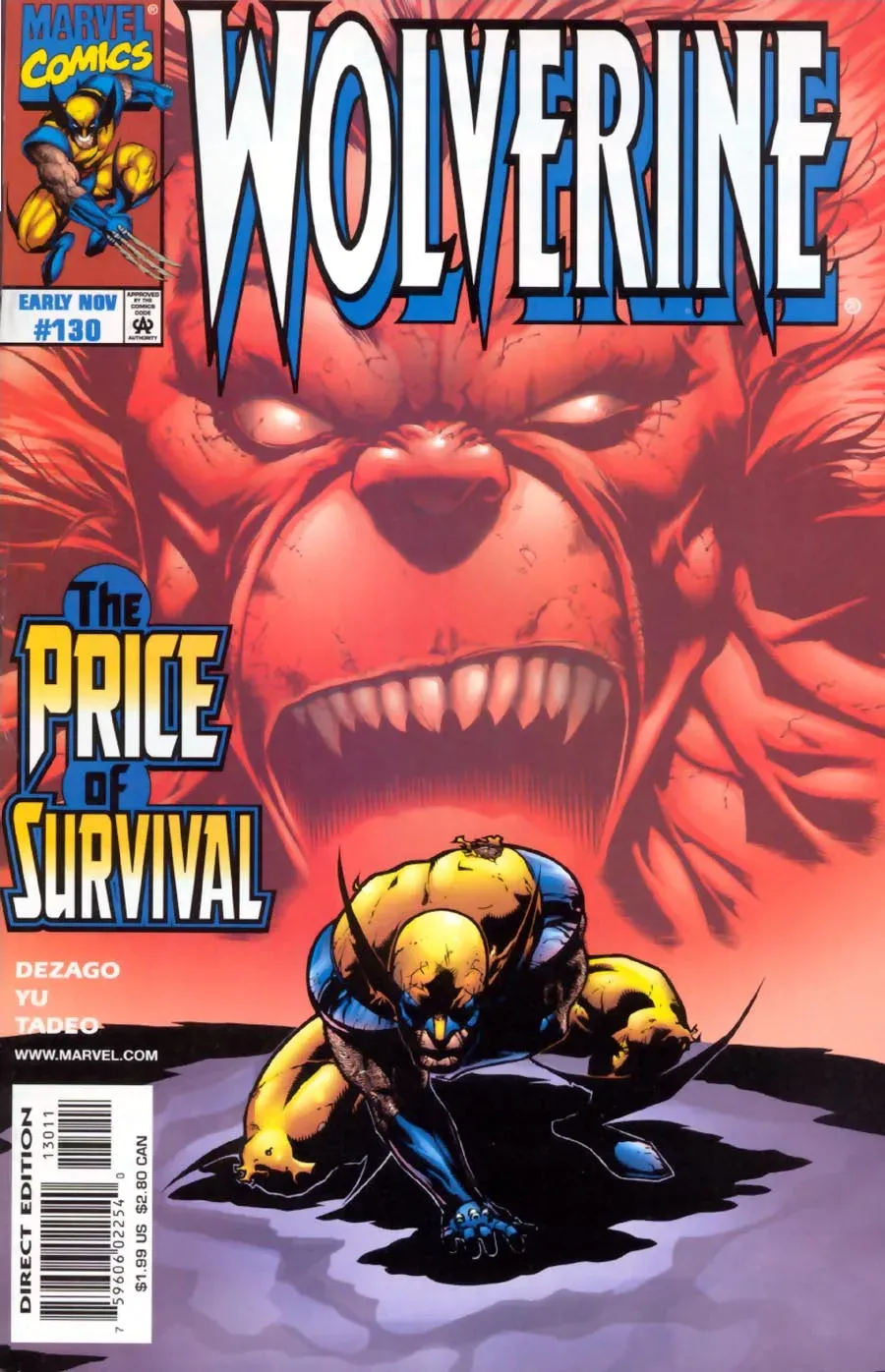 Cover of Wolverine #130