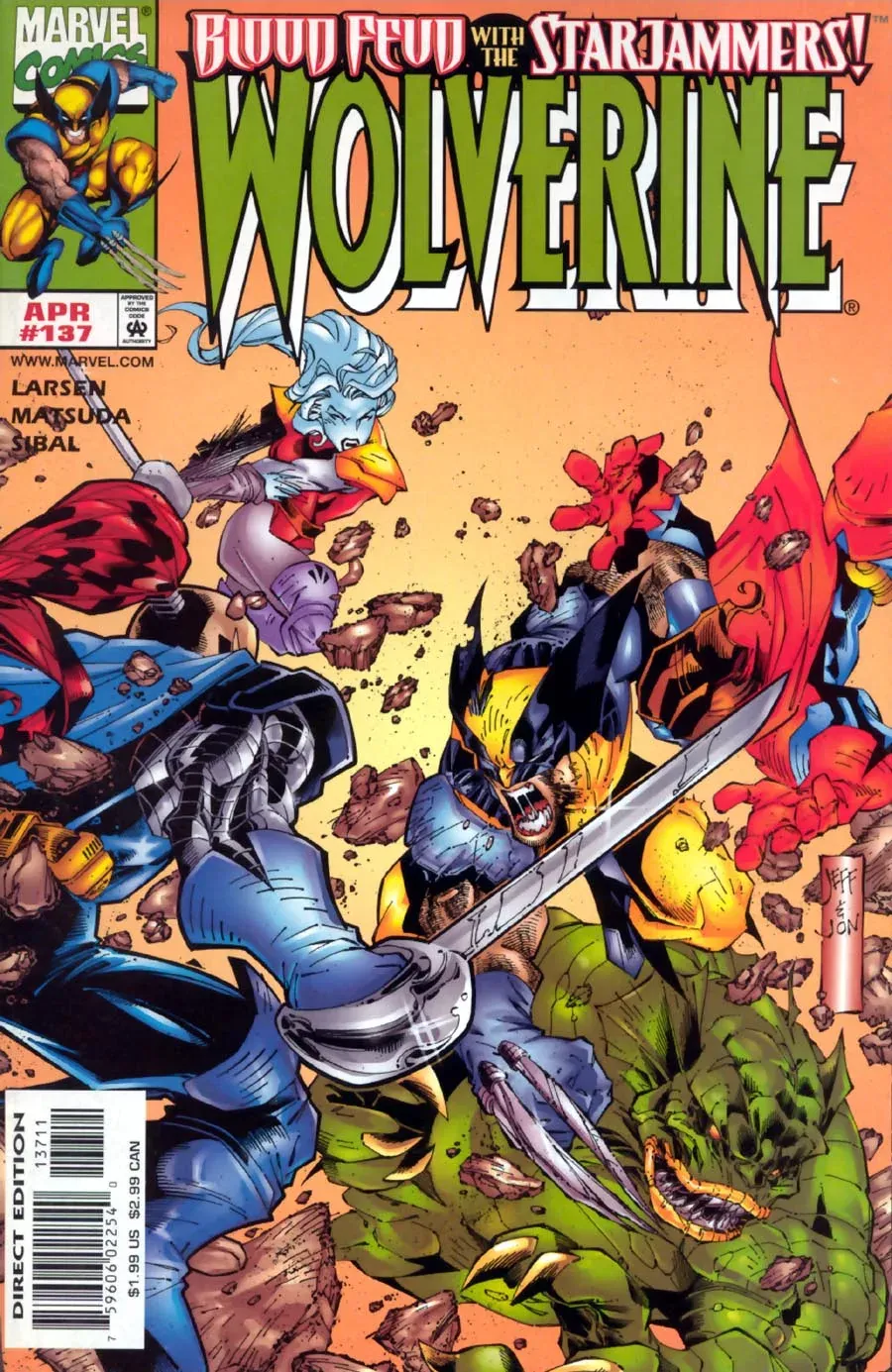Cover of Wolverine #137