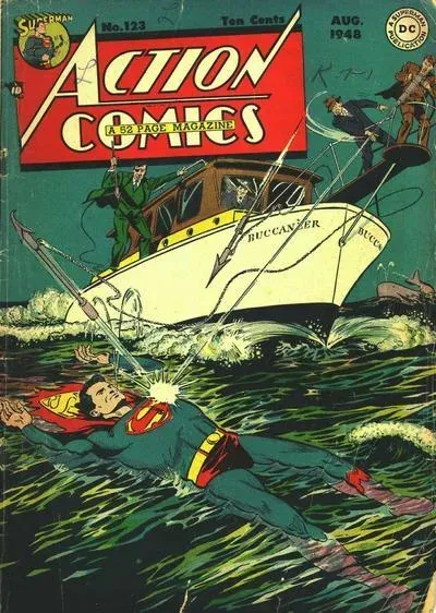 Cover of Action Comics #123
