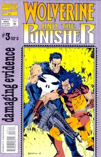 Cover of Wolverine and the Punisher: Damaging Evidence #3