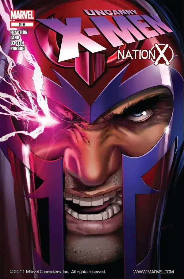 Cover of The Uncanny X-Men #516