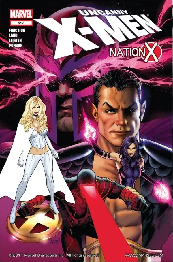 Cover of The Uncanny X-Men #517
