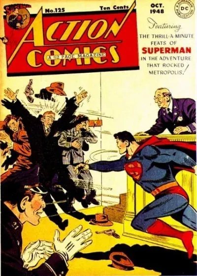 Cover of Action Comics #125