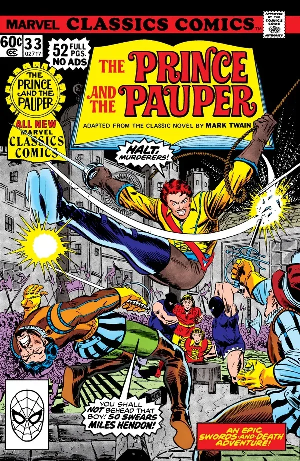 Cover of Marvel Classics Comics #33