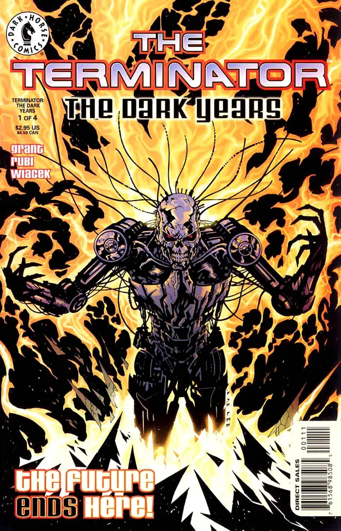 Cover of The Terminator: The Dark Years #1