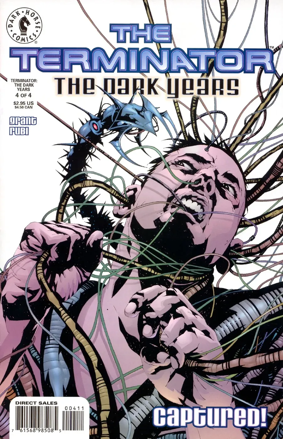Cover of The Terminator: The Dark Years #4