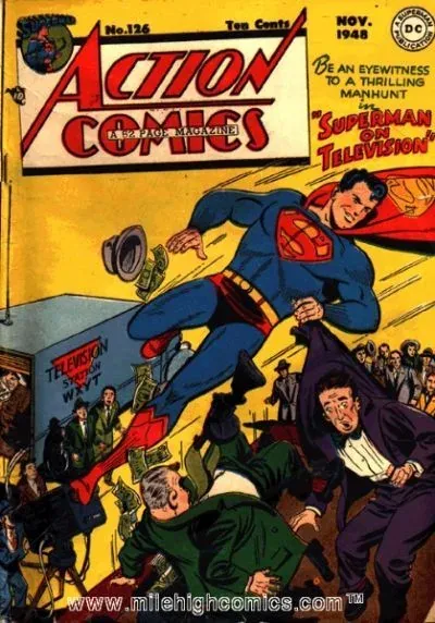 Cover of Action Comics #126