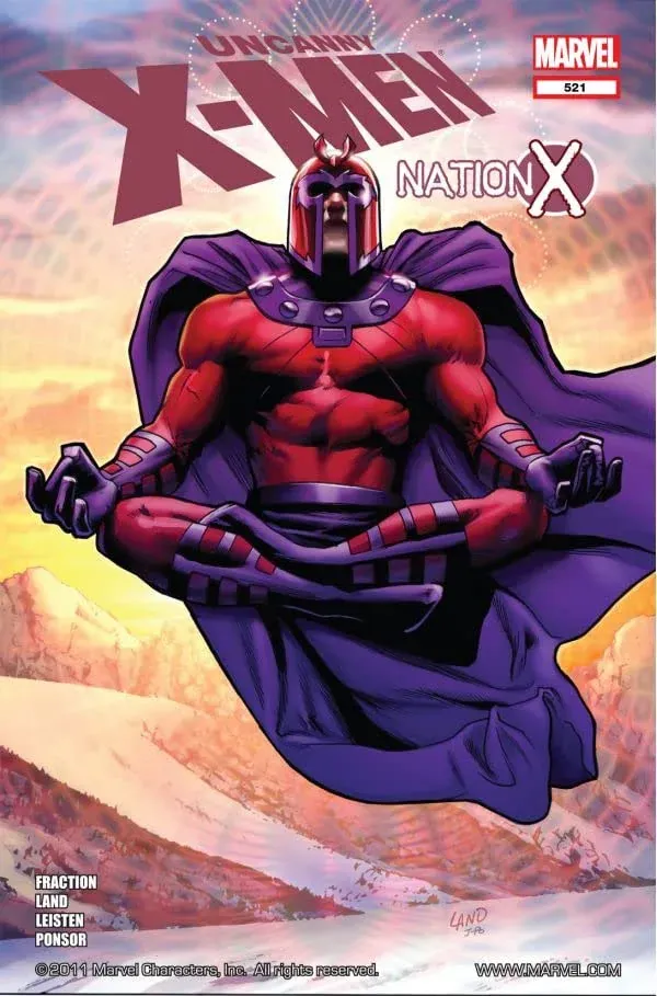 Cover of The Uncanny X-Men #521