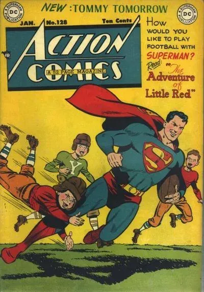 Cover of Action Comics #128