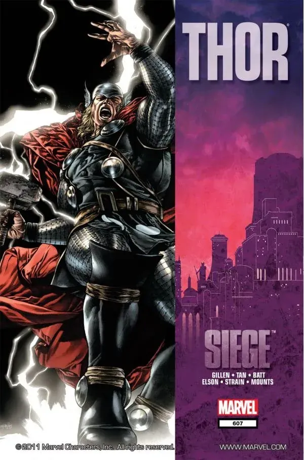 Cover of Thor #607