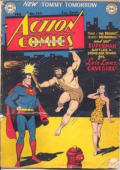 Cover of Action Comics #129