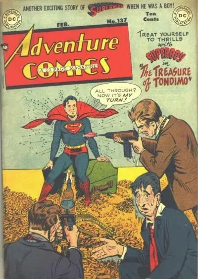 Cover of Adventure Comics #137