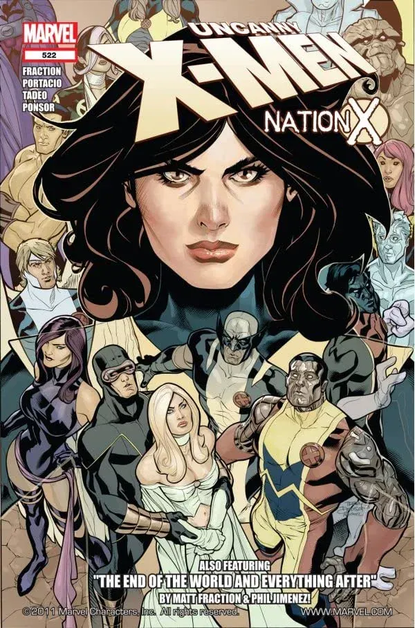 Cover of The Uncanny X-Men #522