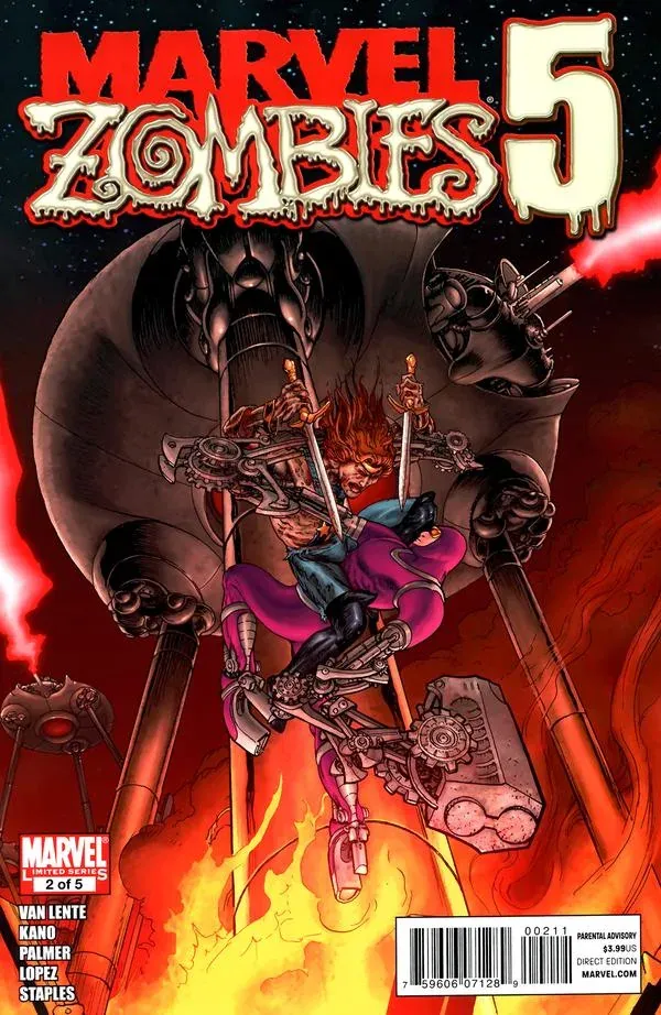 Cover of Marvel Zombies 5 #2