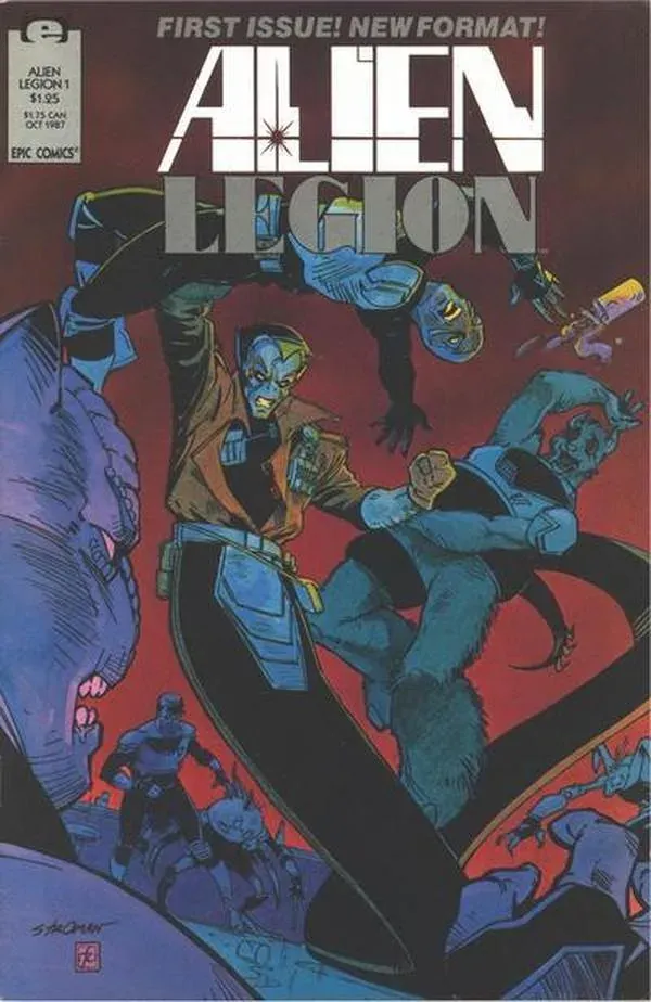 Cover of Alien Legion #1
