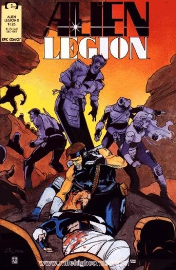 Cover of Alien Legion #2