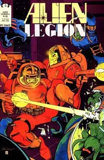 Cover of Alien Legion #4
