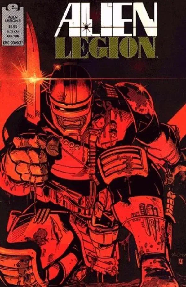 Cover of Alien Legion #5