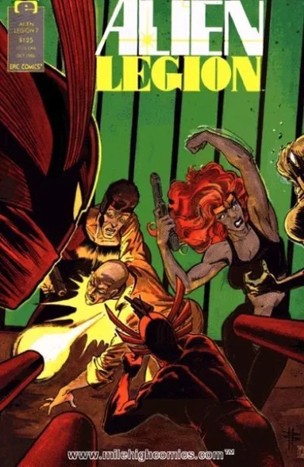 Cover of Alien Legion #7