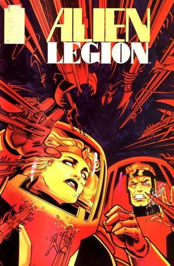 Cover of Alien Legion #8