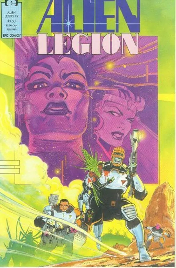 Cover of Alien Legion #9