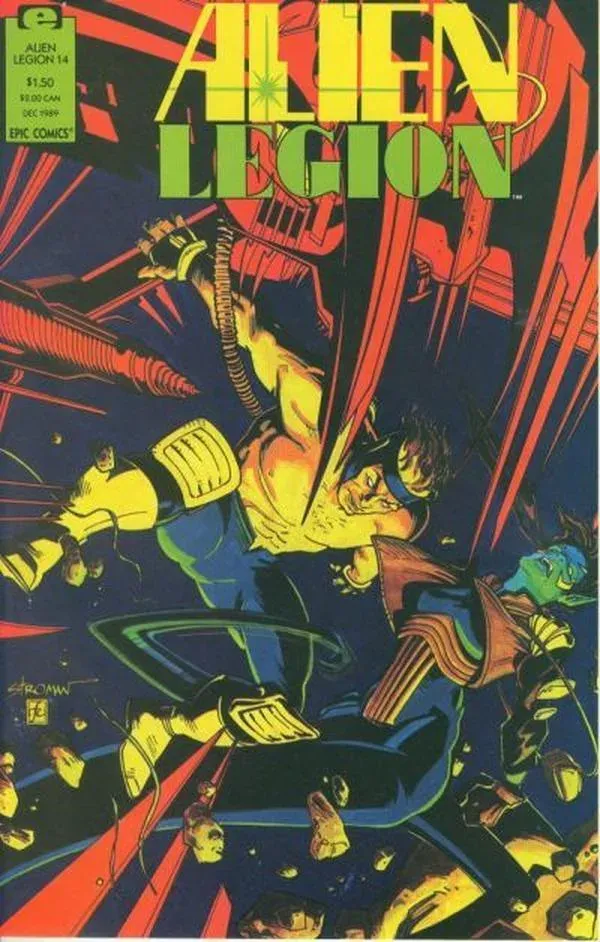 Cover of Alien Legion #14