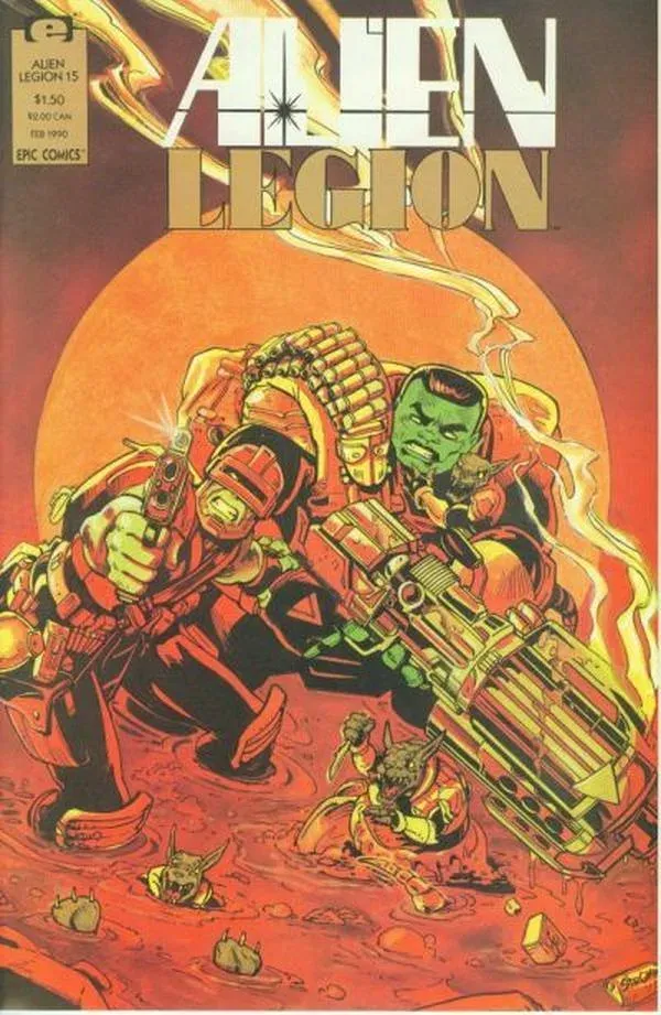 Cover of Alien Legion #15