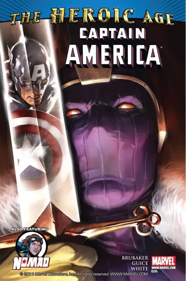 Cover of Captain America #606