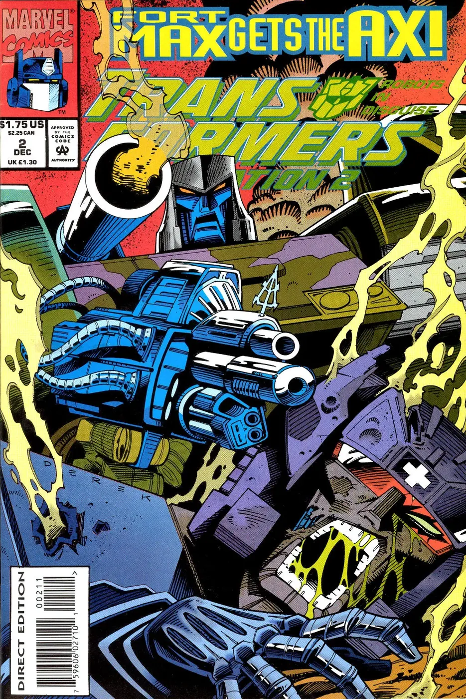 Cover of Transformers: Generation 2 #2