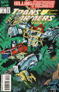 Cover of Transformers: Generation 2 #3