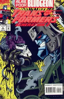 Cover of Transformers: Generation 2 #5