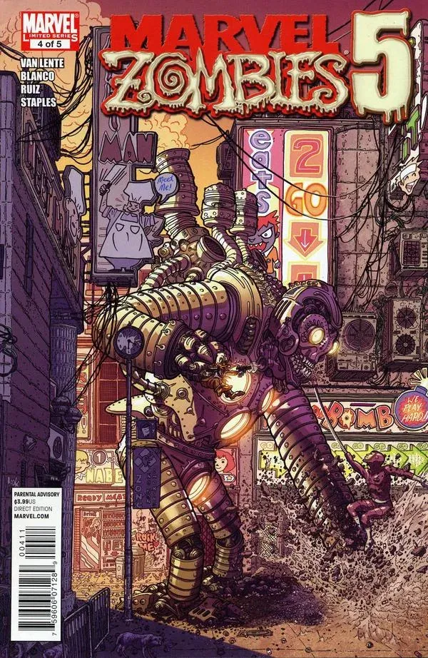 Cover of Marvel Zombies 5 #4