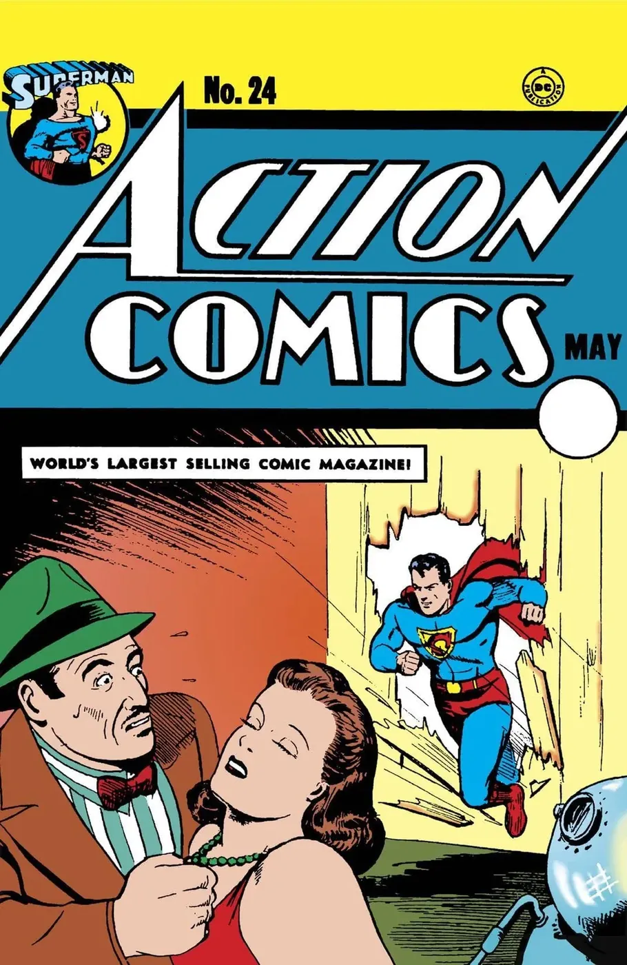 Cover of Action Comics #24