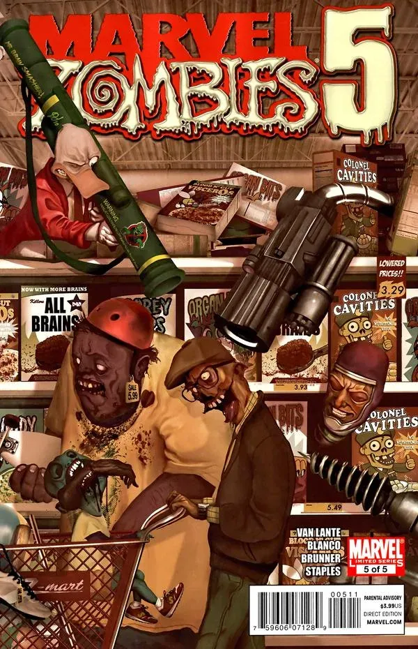 Cover of Marvel Zombies 5 #5