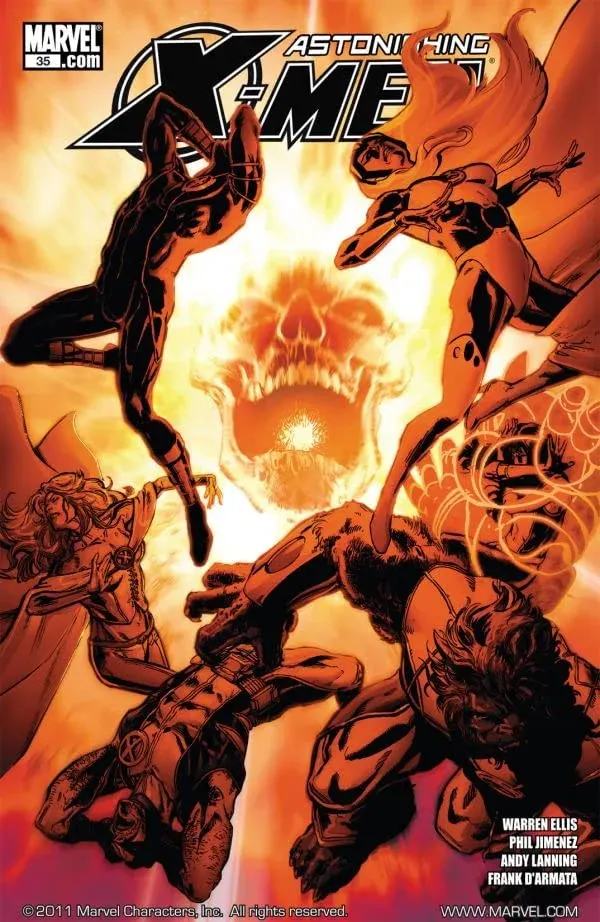 Cover of Astonishing X-Men #35