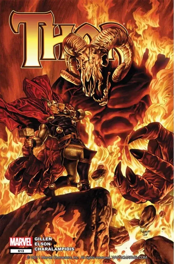 Cover of Thor #613