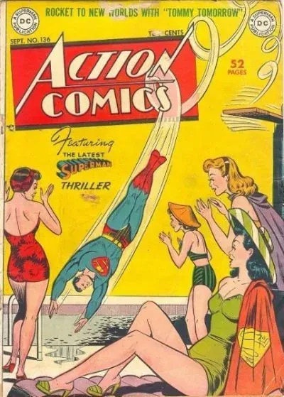 Cover of Action Comics #136