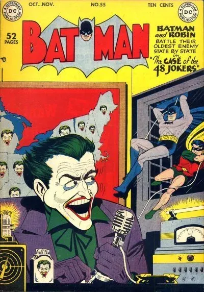 Cover of Batman #55