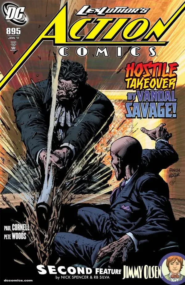 Cover of Action Comics #895