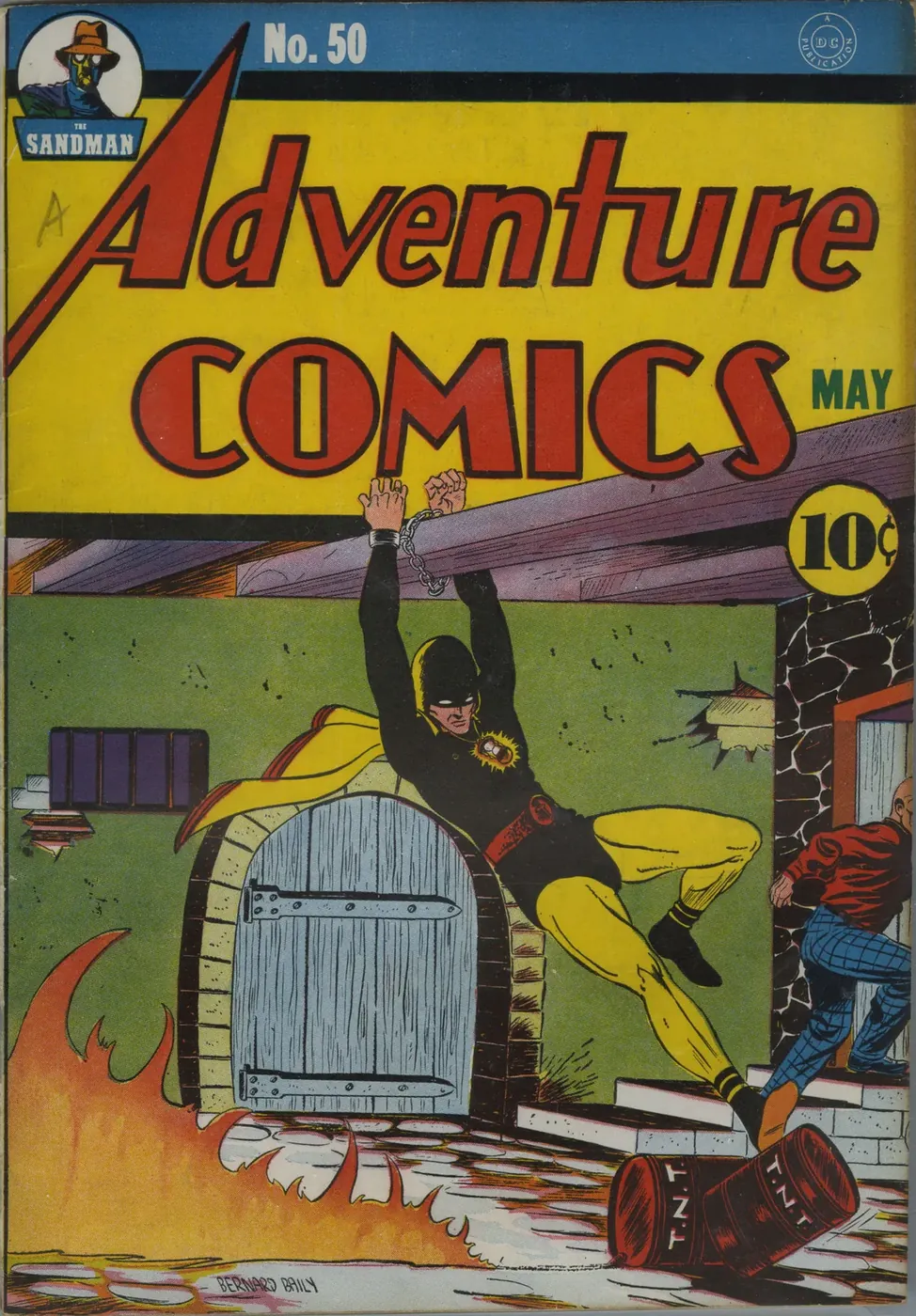 Cover of Adventure Comics #50