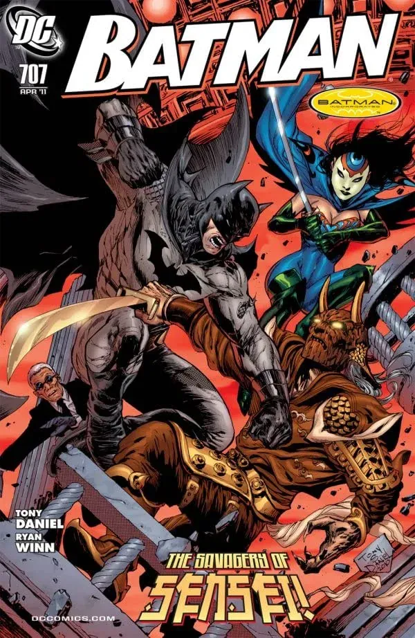 Cover of Batman #707