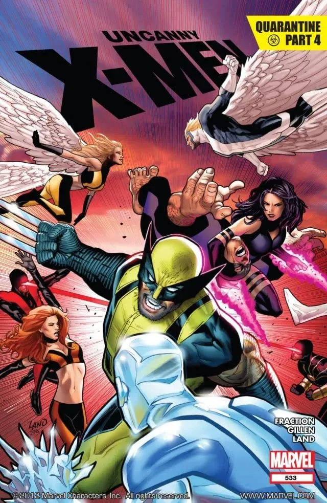 Cover of The Uncanny X-Men #533