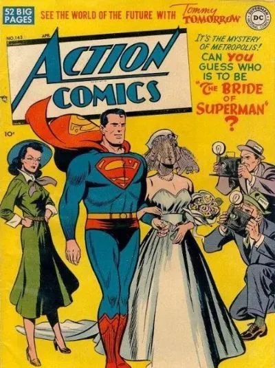 Cover of Action Comics #143