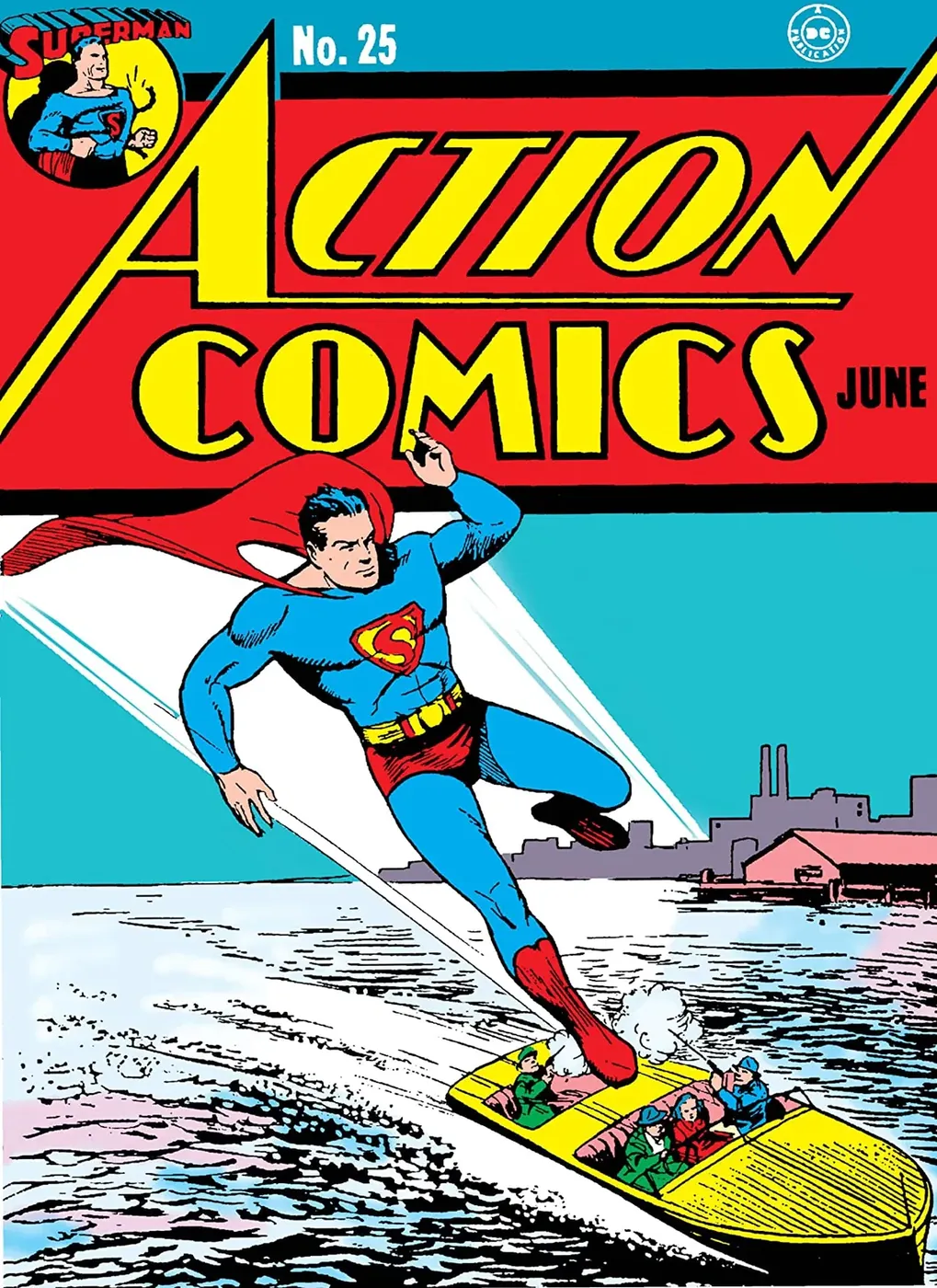Cover of Action Comics #25