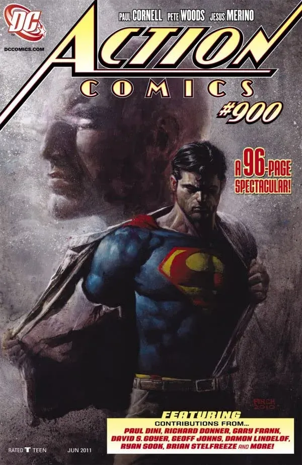 Cover of Action Comics #900