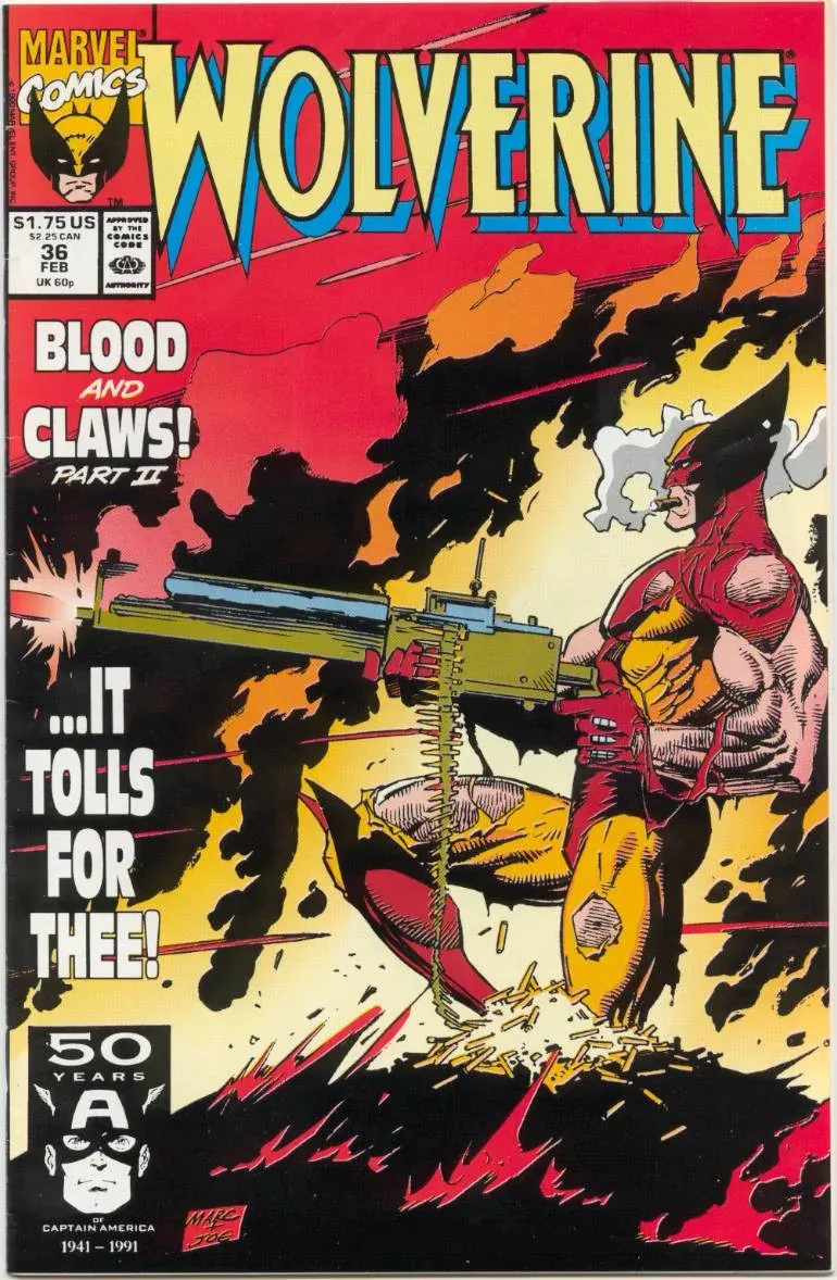 Cover of Wolverine #36