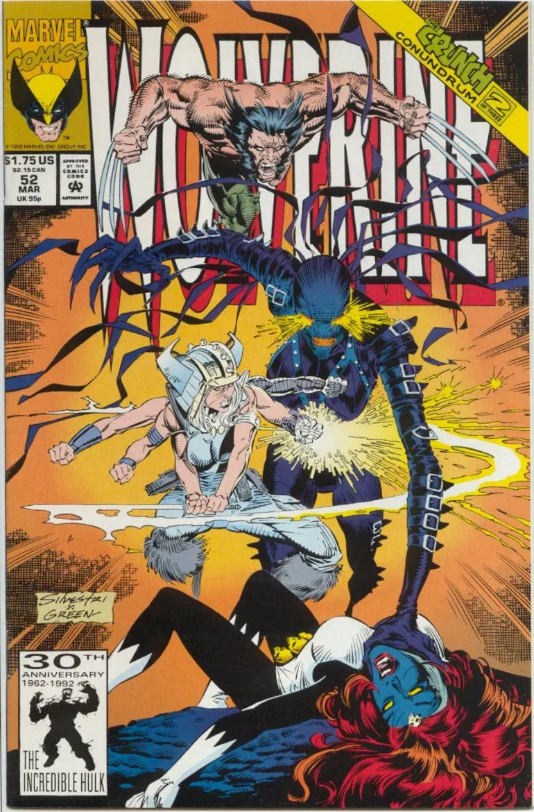 Cover of Wolverine #52