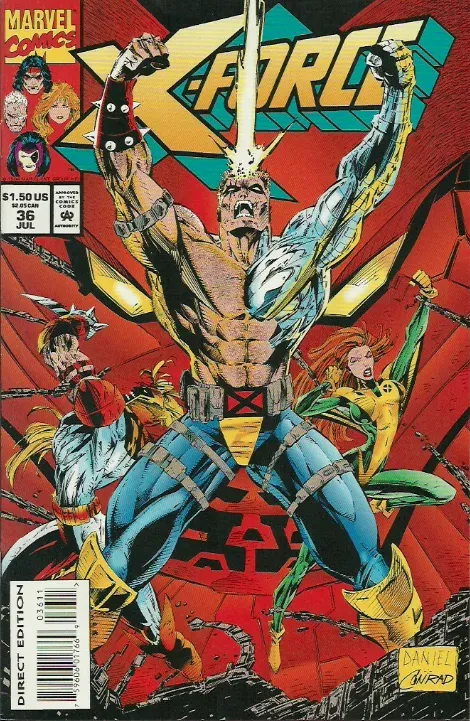 Cover of X-Force #36