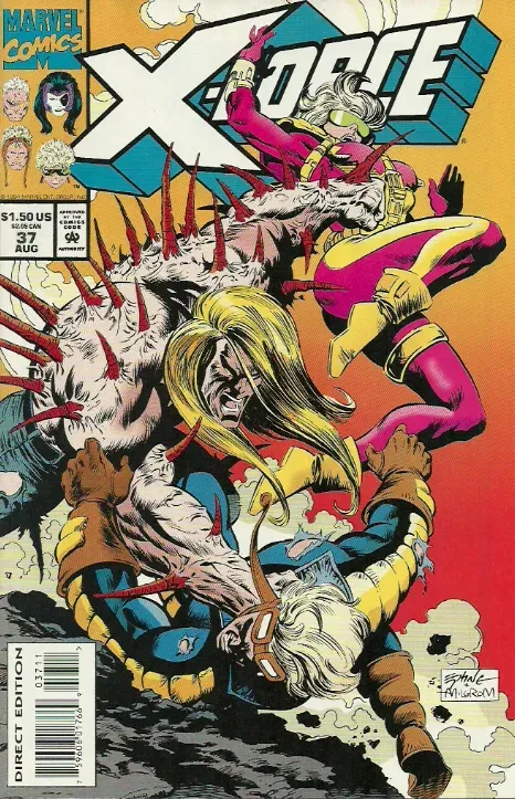 Cover of X-Force #37