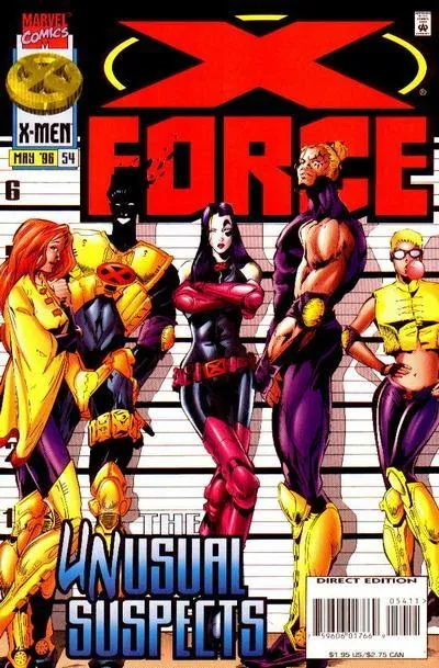 Cover of X-Force #54